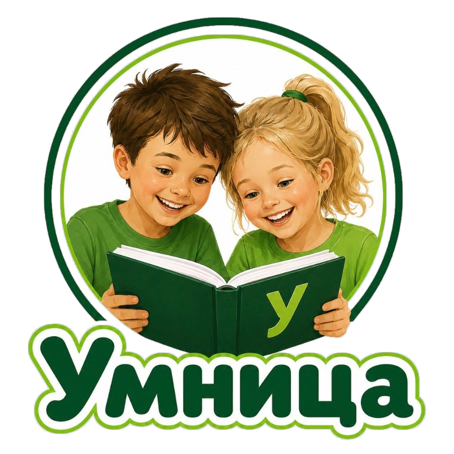 Логотип детского центра Умница